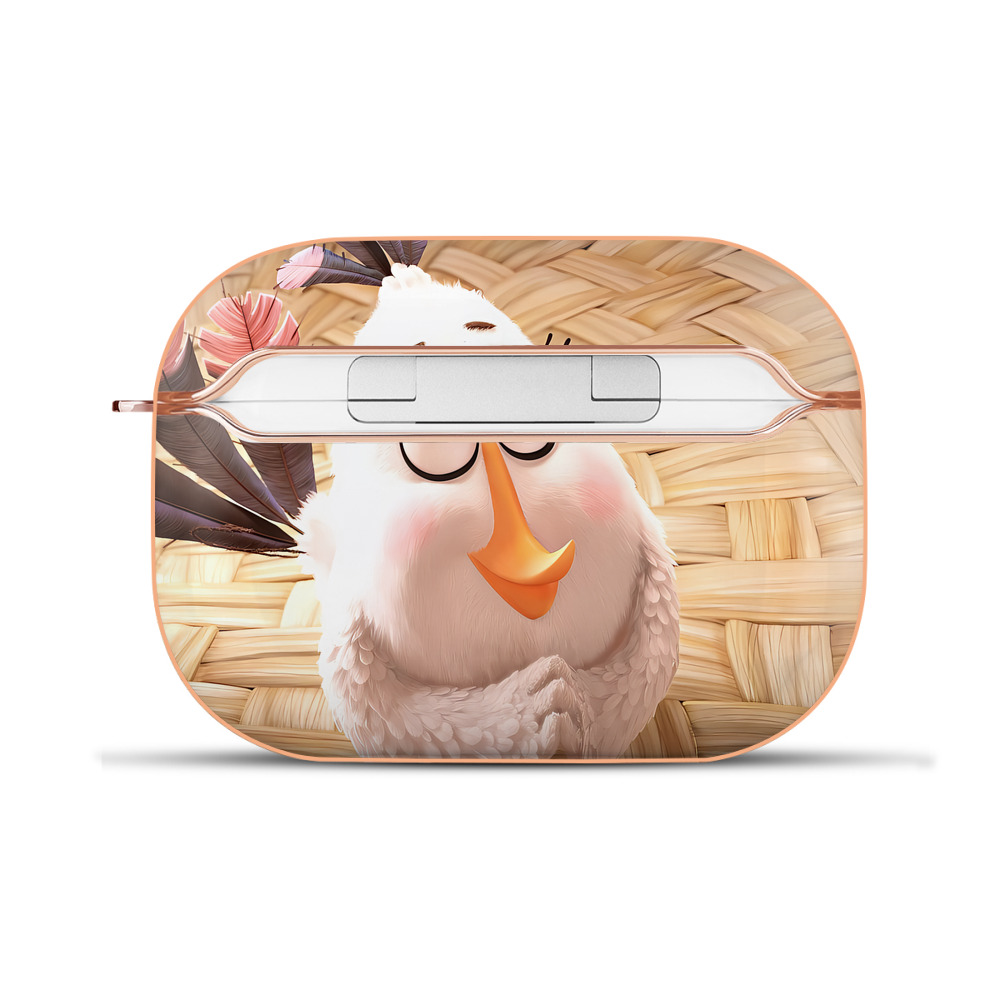 （画像用） Angry Birds アングリーバード 【AirPods Pro用】ハードシェル保護ケース｜耐衝撃・防指紋・カラビナ付き商品仕様