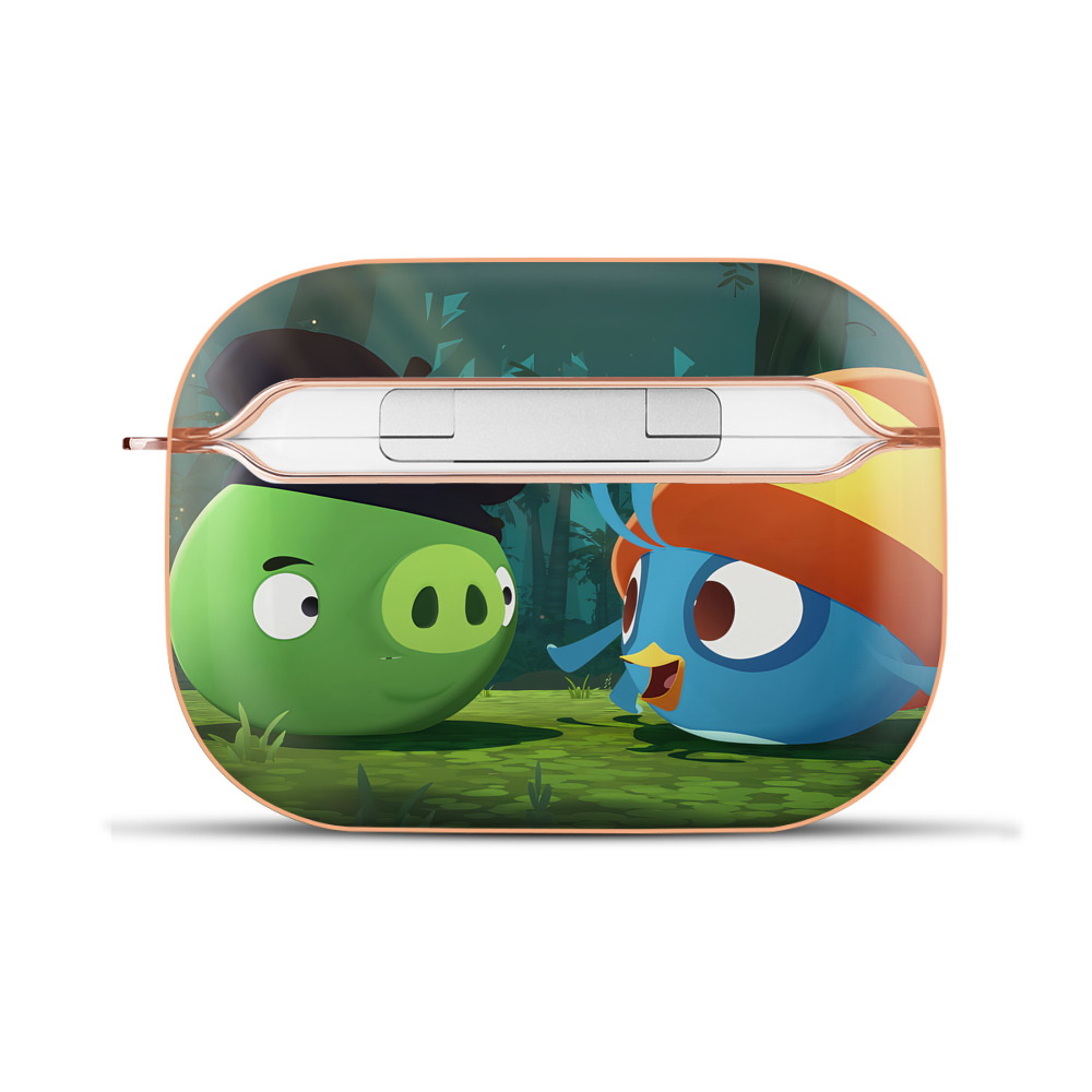 （画像用） Angry Birds アングリーバード 【AirPods Pro用】ハードシェル保護ケース｜耐衝撃・防指紋・カラビナ付き商品仕様