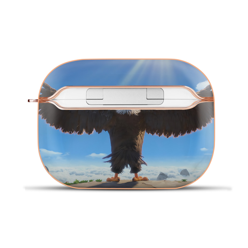 （画像用） Angry Birds アングリーバード 【AirPods Pro用】ハードシェル保護ケース｜耐衝撃・防指紋・カラビナ付き商品仕様