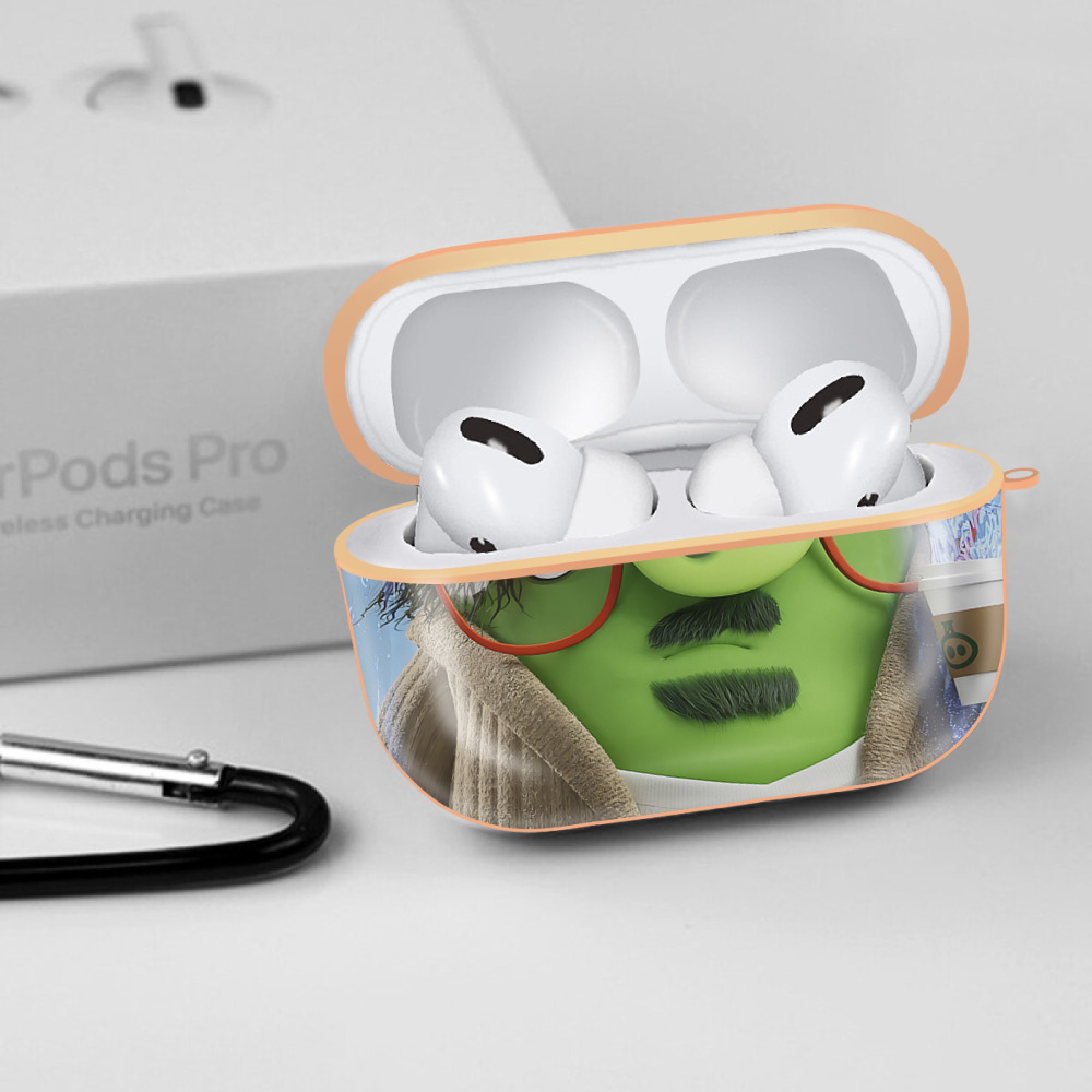 Angry Birds アングリーバード 【AirPods Pro用】ハードシェル保護ケース｜耐衝撃・防指紋・カラビナ付き商品仕様
