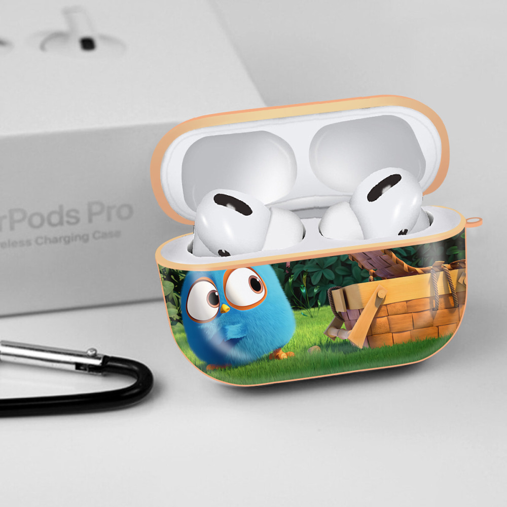 Angry Birds アングリーバード 【AirPods Pro用】ハードシェル保護ケース｜耐衝撃・防指紋・カラビナ付き商品仕様