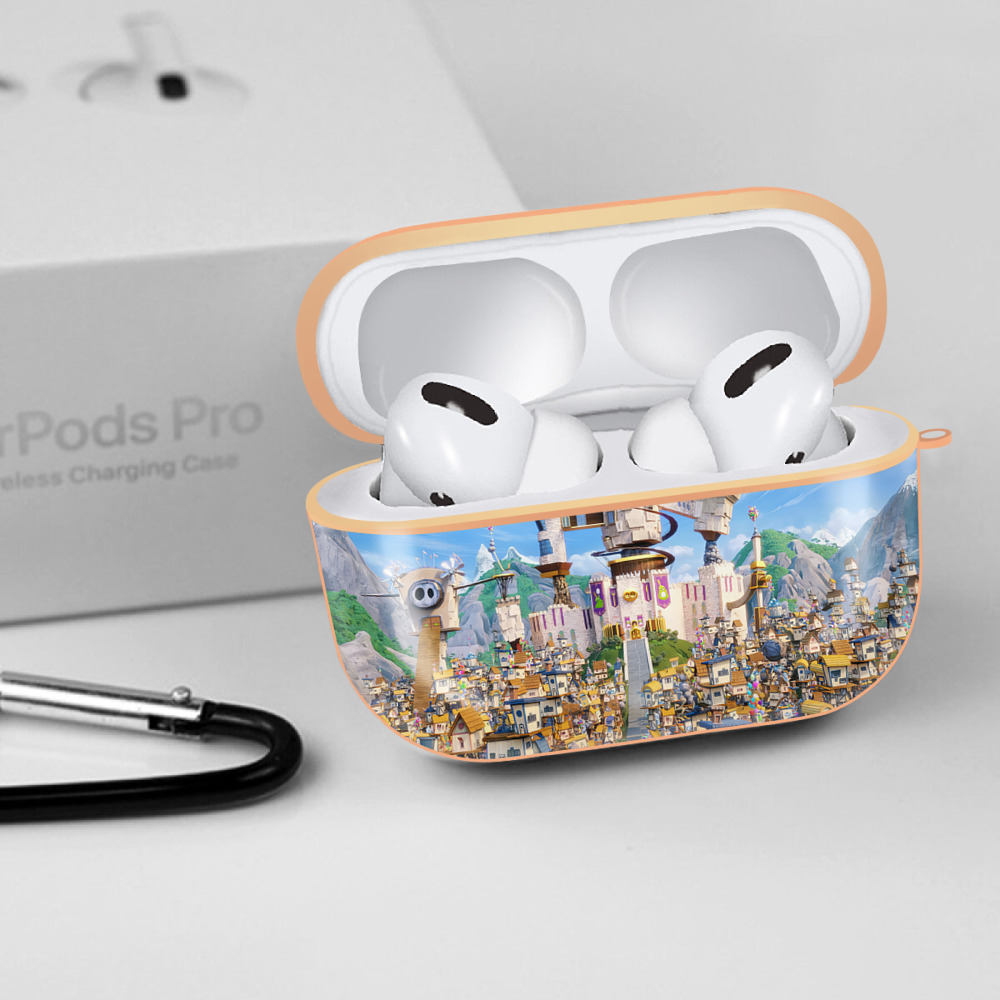 Angry Birds アングリーバード 【AirPods Pro用】ハードシェル保護ケース｜耐衝撃・防指紋・カラビナ付き商品仕様