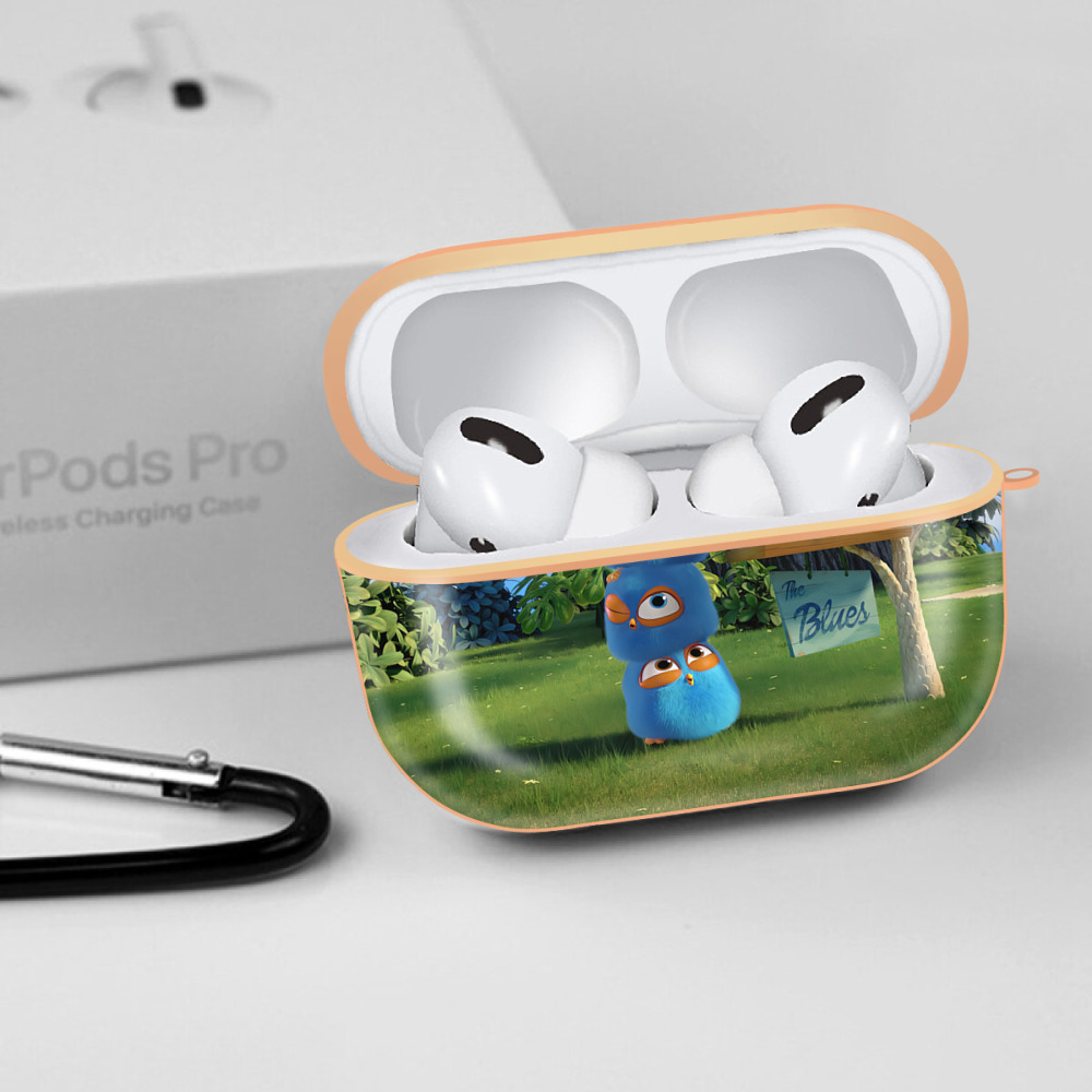 Angry Birds アングリーバード 【AirPods Pro用】ハードシェル保護ケース｜耐衝撃・防指紋・カラビナ付き商品仕様