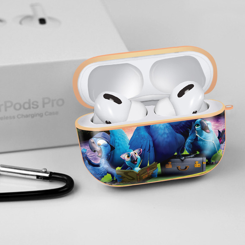 Angry Birds アングリーバード 【AirPods Pro用】ハードシェル保護ケース｜耐衝撃・防指紋・カラビナ付き商品仕様