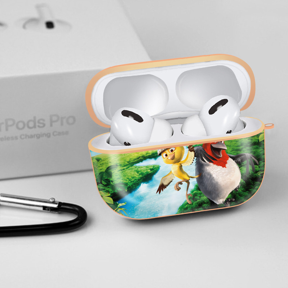 Angry Birds アングリーバード 【AirPods Pro用】ハードシェル保護ケース｜耐衝撃・防指紋・カラビナ付き商品仕様