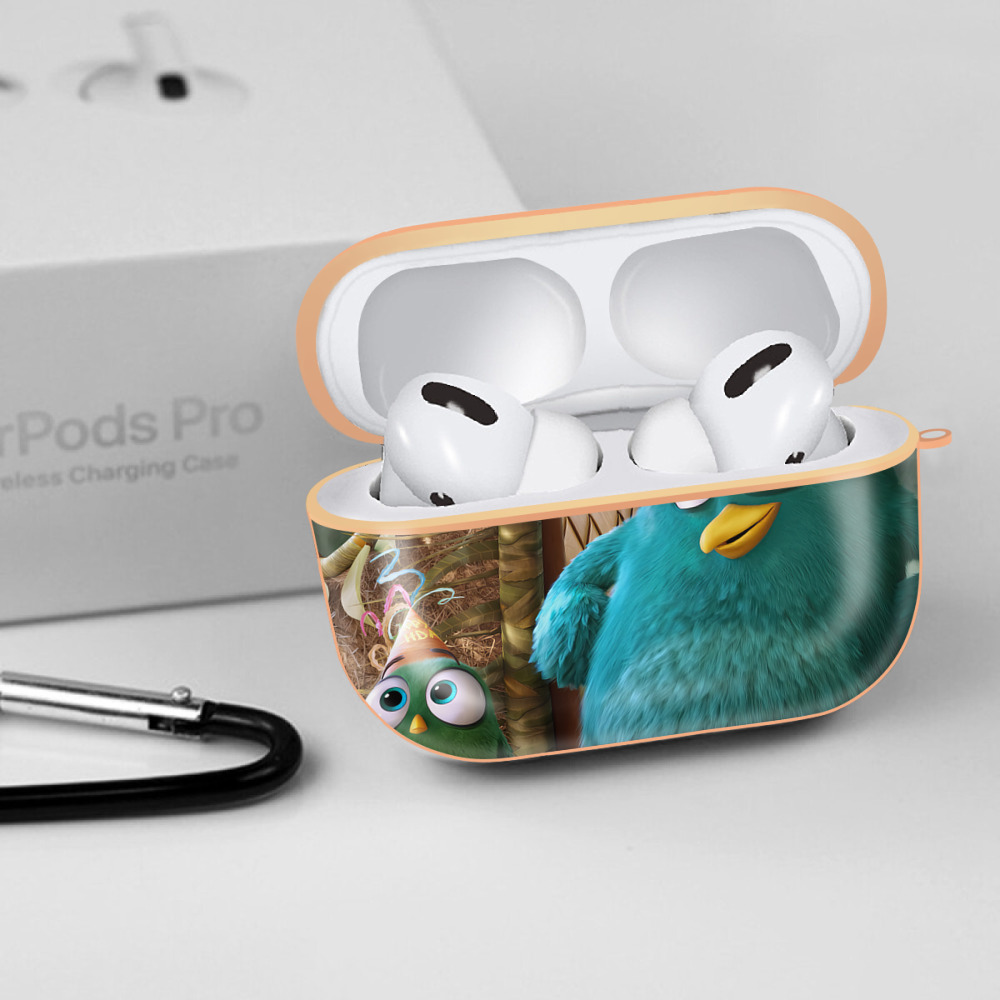 Angry Birds アングリーバード 【AirPods Pro用】ハードシェル保護ケース｜耐衝撃・防指紋・カラビナ付き商品仕様