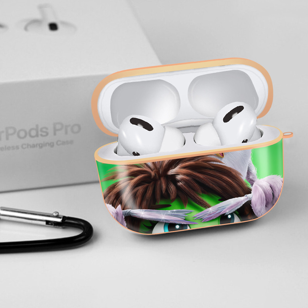 Angry Birds アングリーバード 【AirPods Pro用】ハードシェル保護ケース｜耐衝撃・防指紋・カラビナ付き商品仕様