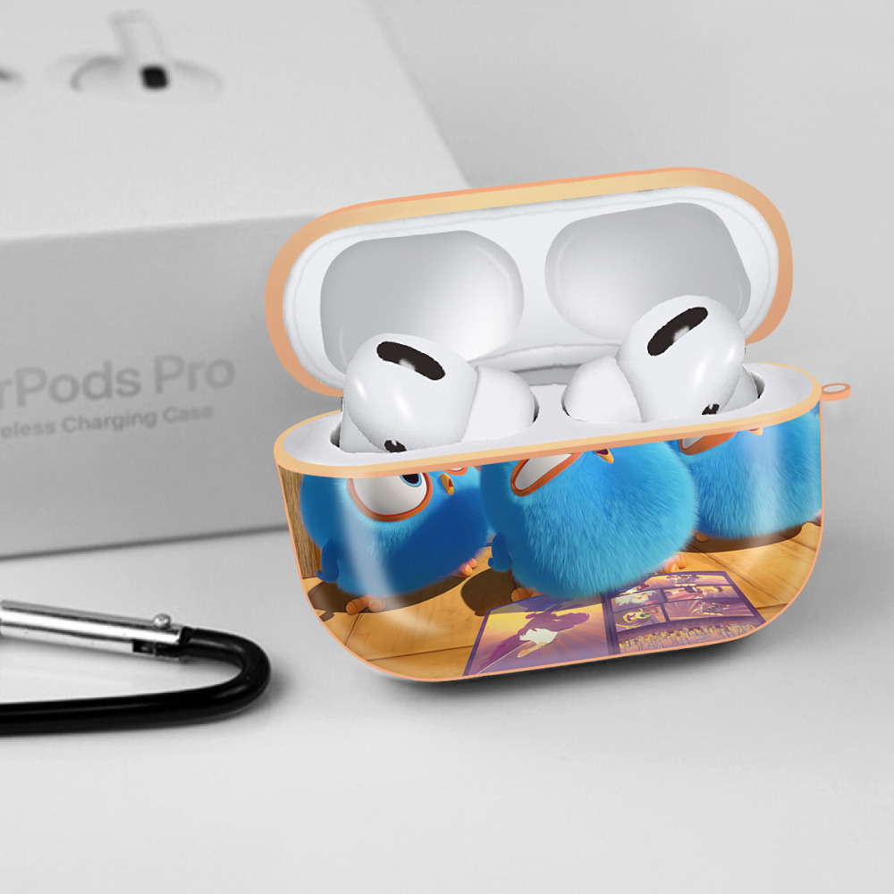 Angry Birds アングリーバード 【AirPods Pro用】ハードシェル保護ケース｜耐衝撃・防指紋・カラビナ付き商品仕様