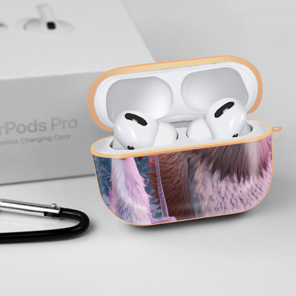 Angry Birds アングリーバード 【AirPods Pro用】ハードシェル保護ケース｜耐衝撃・防指紋・カラビナ付き商品仕様