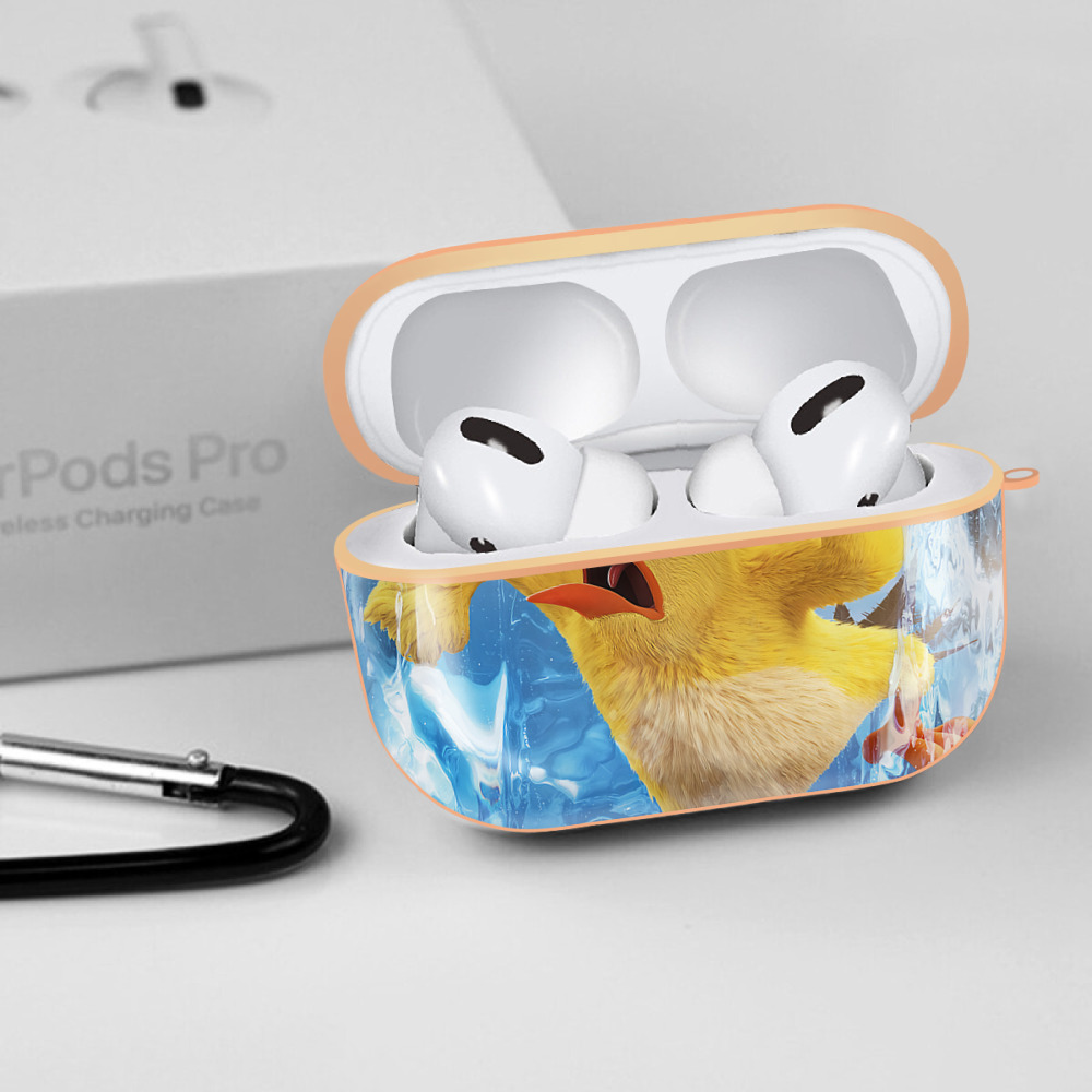 Angry Birds アングリーバード 【AirPods Pro用】ハードシェル保護ケース｜耐衝撃・防指紋・カラビナ付き商品仕様
