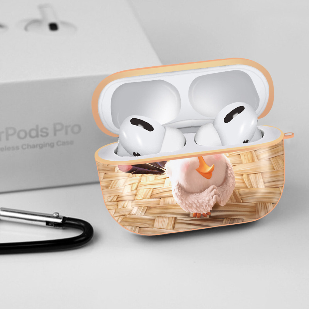 Angry Birds アングリーバード 【AirPods Pro用】ハードシェル保護ケース｜耐衝撃・防指紋・カラビナ付き商品仕様