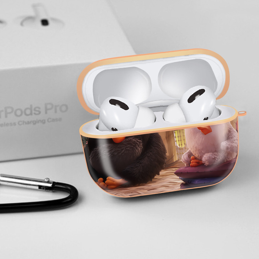 Angry Birds アングリーバード 【AirPods Pro用】ハードシェル保護ケース｜耐衝撃・防指紋・カラビナ付き商品仕様