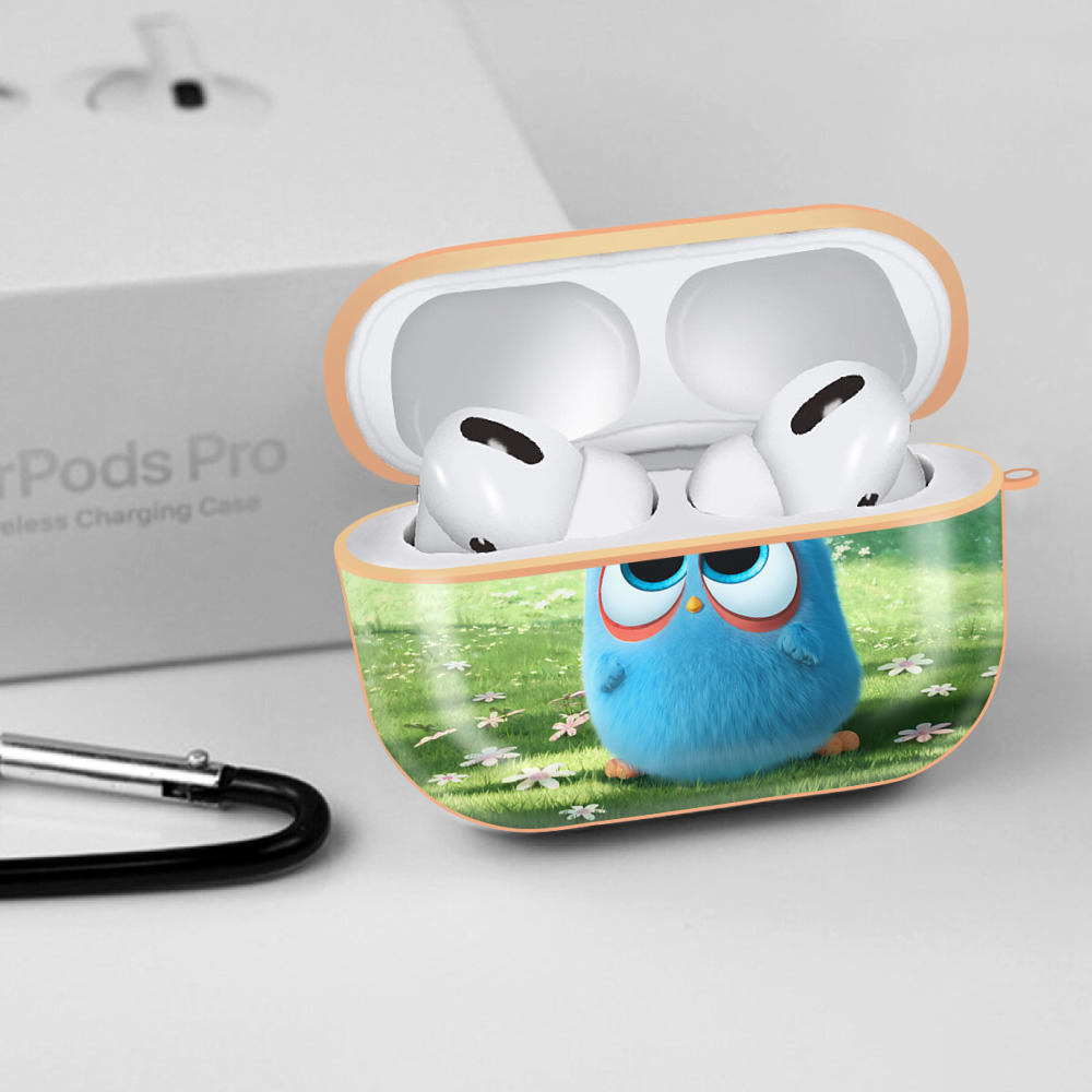 Angry Birds アングリーバード 【AirPods Pro用】ハードシェル保護ケース｜耐衝撃・防指紋・カラビナ付き商品仕様