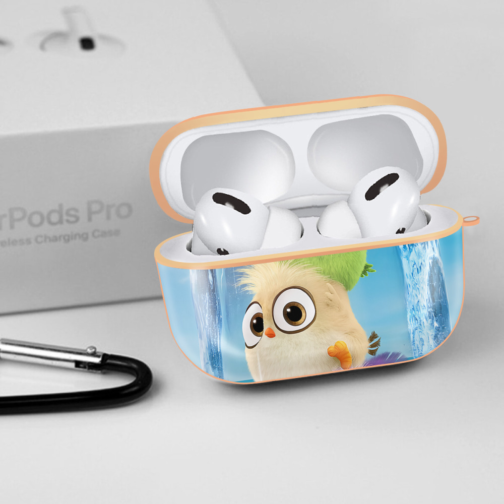 Angry Birds アングリーバード 【AirPods Pro用】ハードシェル保護ケース｜耐衝撃・防指紋・カラビナ付き商品仕様