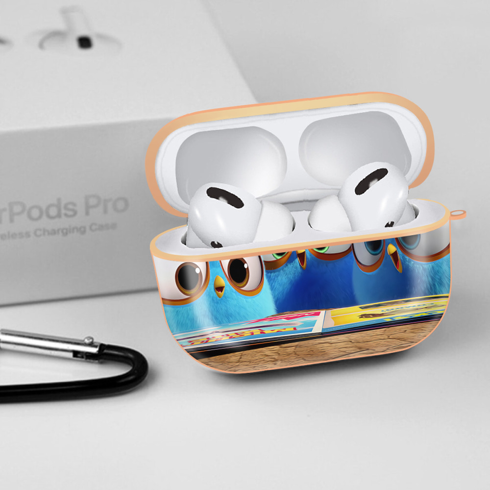 Angry Birds アングリーバード 【AirPods Pro用】ハードシェル保護ケース｜耐衝撃・防指紋・カラビナ付き商品仕様