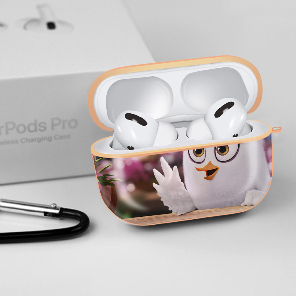 Angry Birds アングリーバード 【AirPods Pro用】ハードシェル保護ケース｜耐衝撃・防指紋・カラビナ付き商品仕様