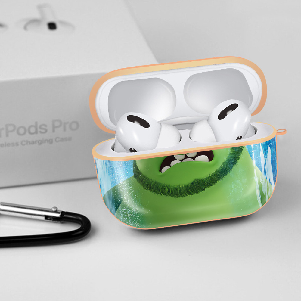 Angry Birds アングリーバード 【AirPods Pro用】ハードシェル保護ケース｜耐衝撃・防指紋・カラビナ付き商品仕様