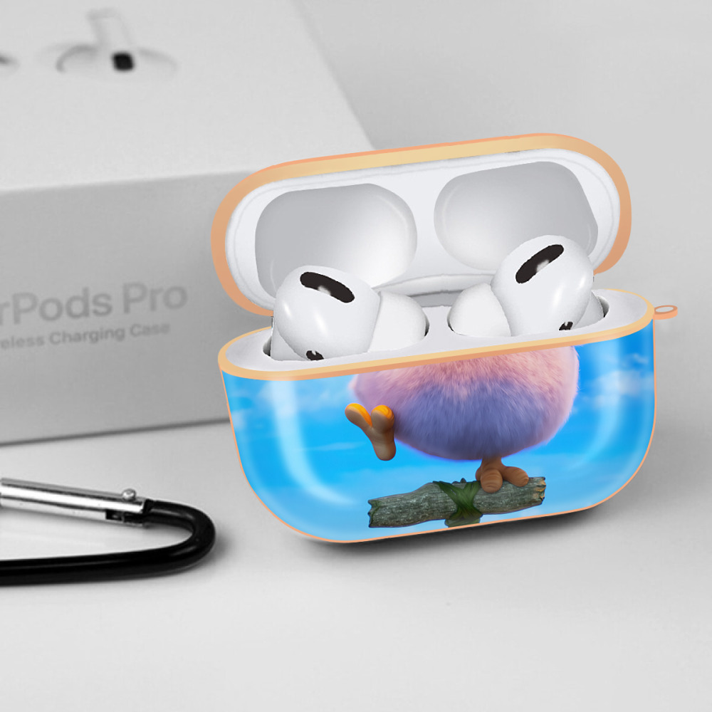 Angry Birds アングリーバード 【AirPods Pro用】ハードシェル保護ケース｜耐衝撃・防指紋・カラビナ付き商品仕様