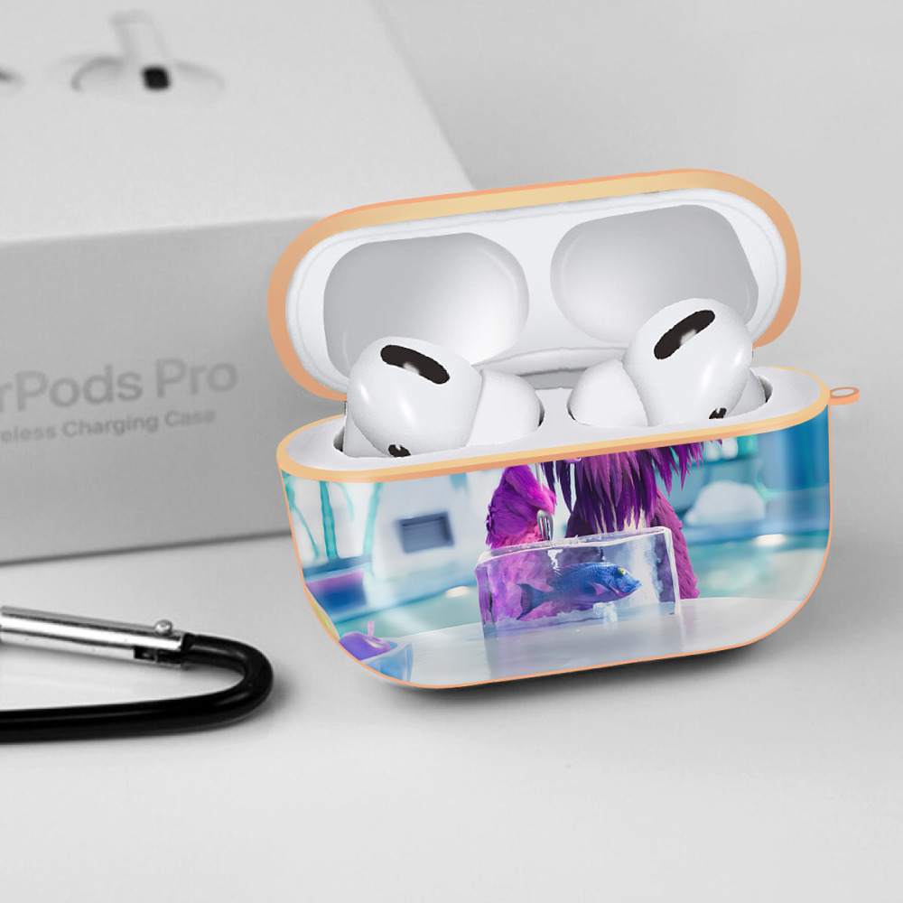 Angry Birds アングリーバード 【AirPods Pro用】ハードシェル保護ケース｜耐衝撃・防指紋・カラビナ付き商品仕様