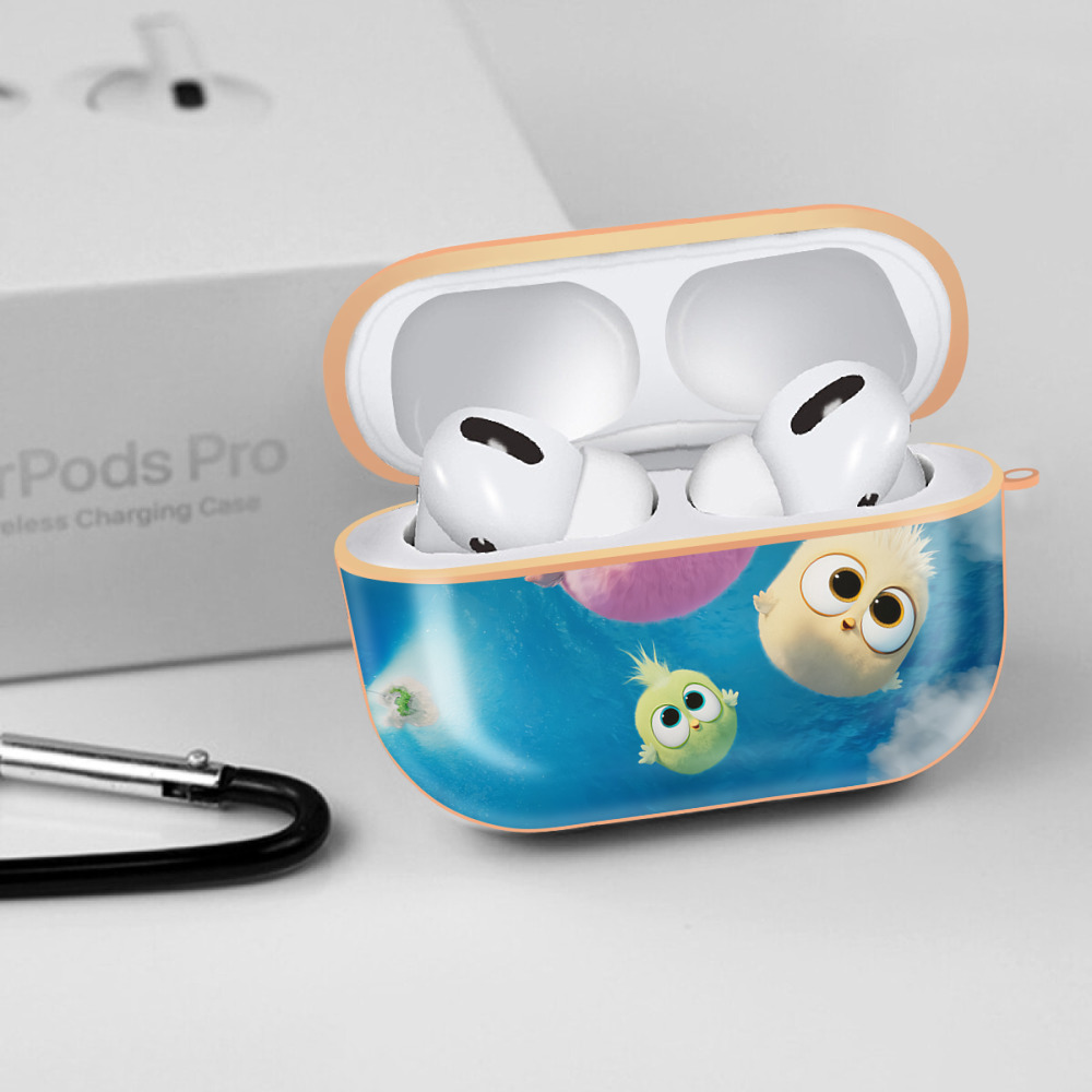 Angry Birds アングリーバード 【AirPods Pro用】ハードシェル保護ケース｜耐衝撃・防指紋・カラビナ付き商品仕様