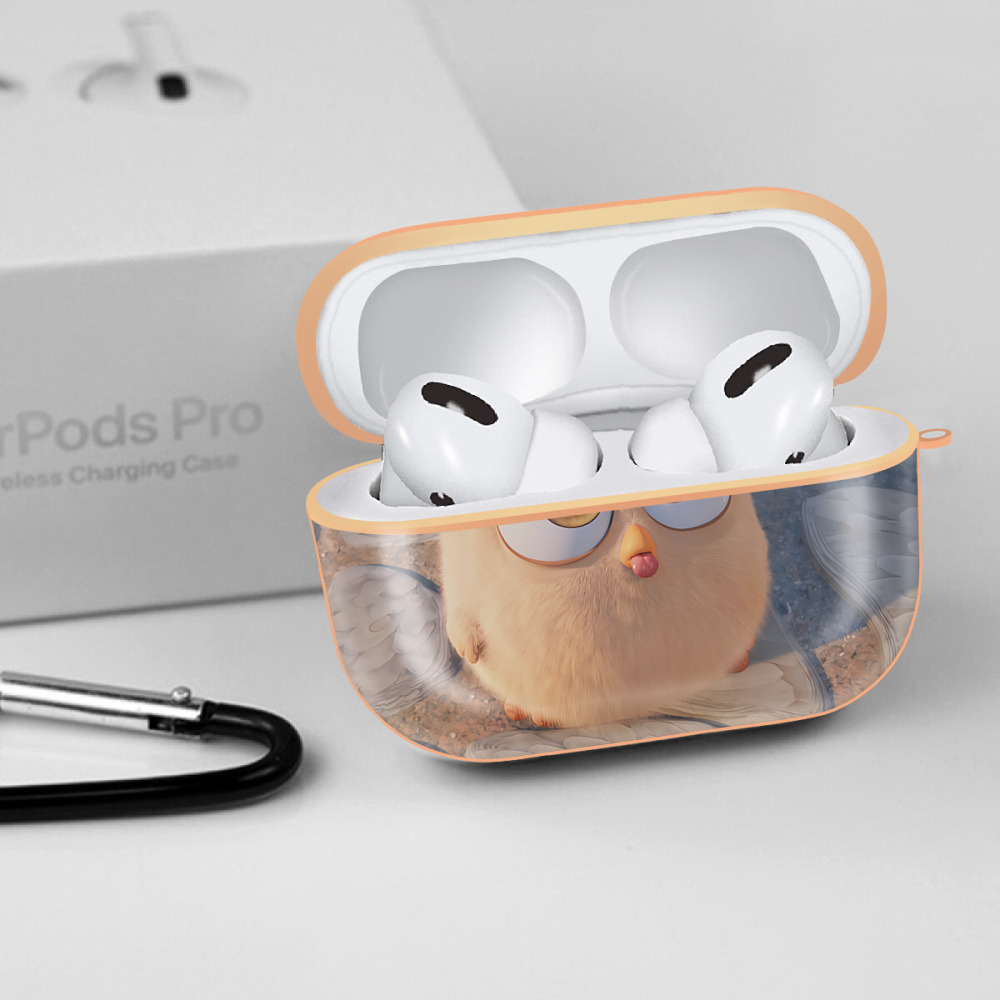 Angry Birds アングリーバード 【AirPods Pro用】ハードシェル保護ケース｜耐衝撃・防指紋・カラビナ付き商品仕様