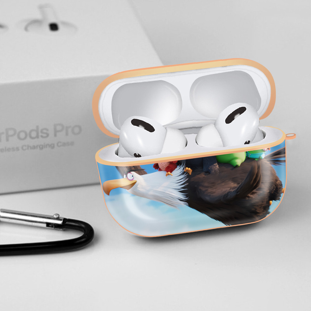 Angry Birds アングリーバード 【AirPods Pro用】ハードシェル保護ケース｜耐衝撃・防指紋・カラビナ付き商品仕様
