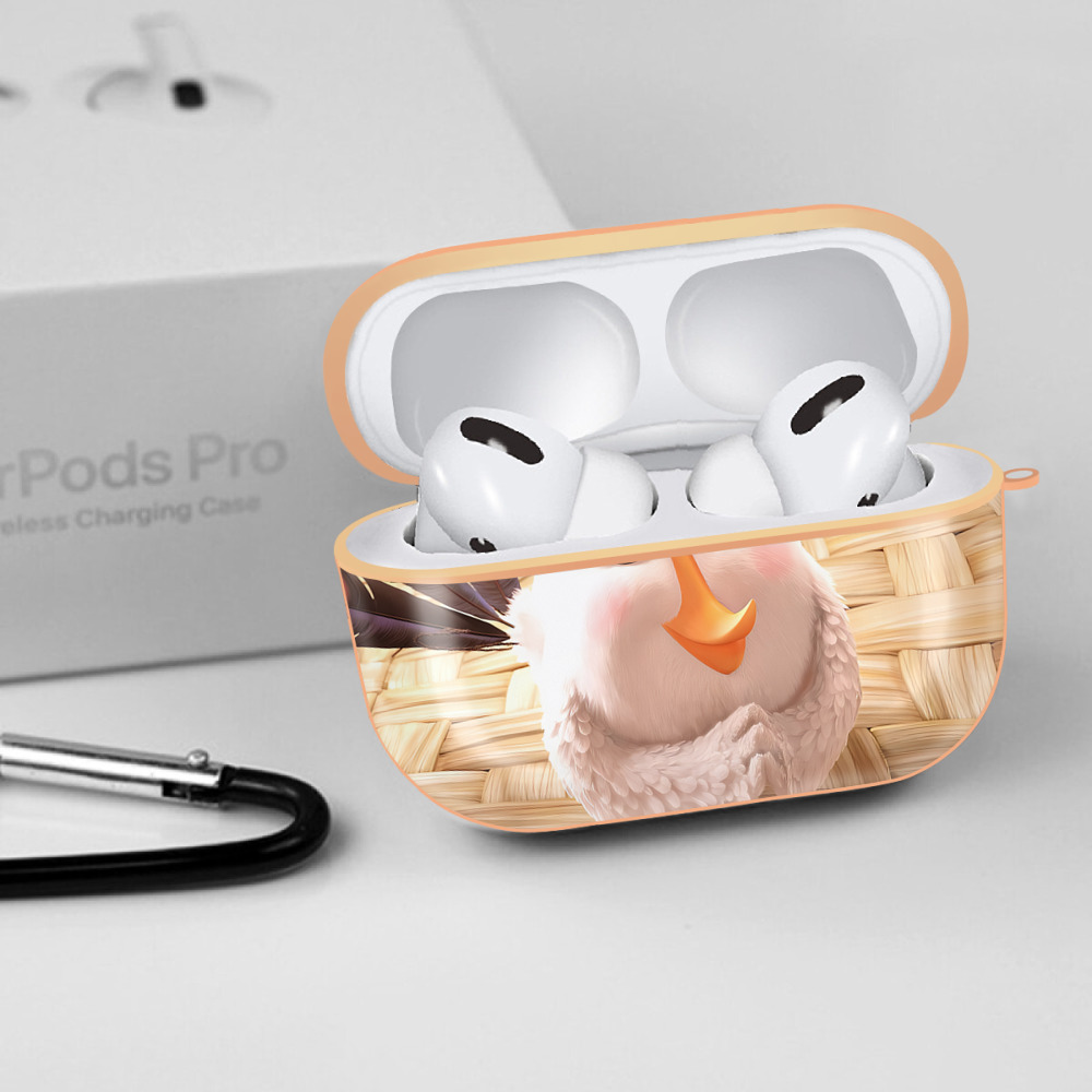 Angry Birds アングリーバード 【AirPods Pro用】ハードシェル保護ケース｜耐衝撃・防指紋・カラビナ付き商品仕様