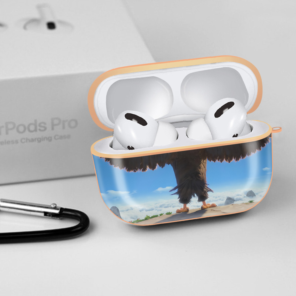 Angry Birds アングリーバード 【AirPods Pro用】ハードシェル保護ケース｜耐衝撃・防指紋・カラビナ付き商品仕様