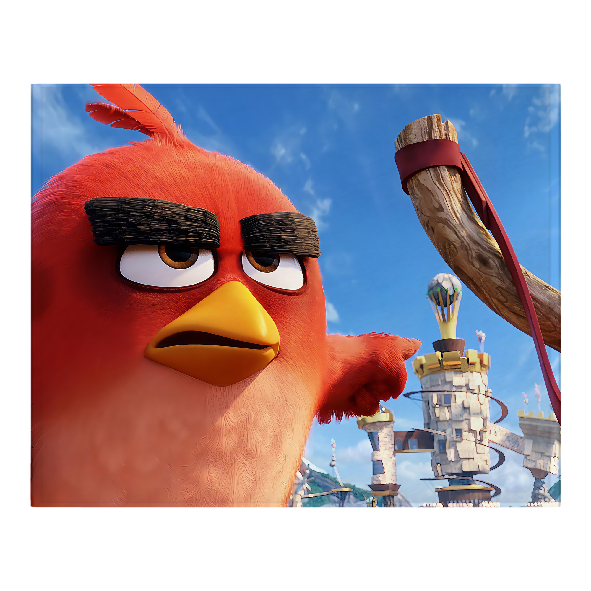 （画像用） Angry Birds アングリーバード フランネルブランケット・多サイズ対応（横型）