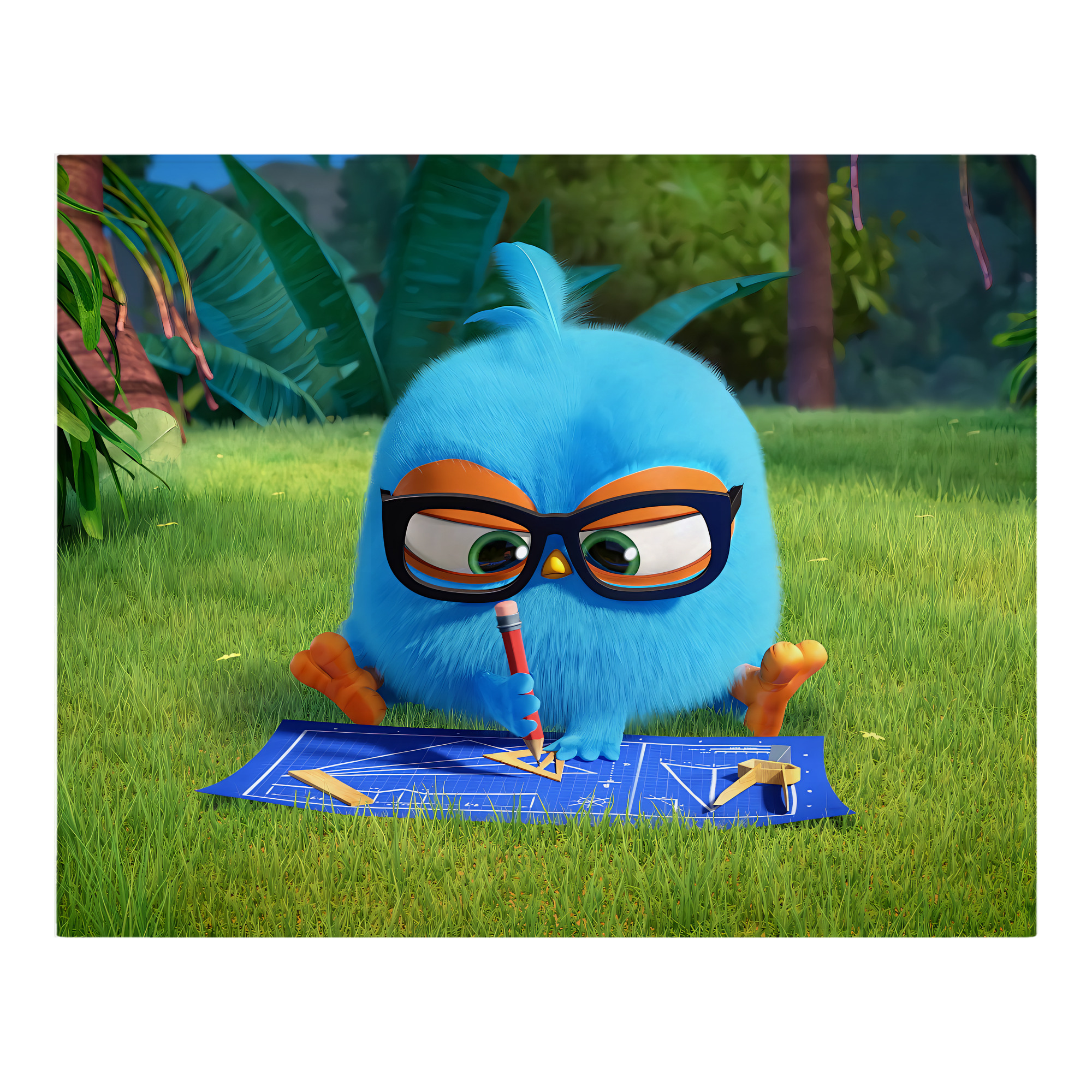 （画像用） Angry Birds アングリーバード フランネルブランケット・多サイズ対応（横型）