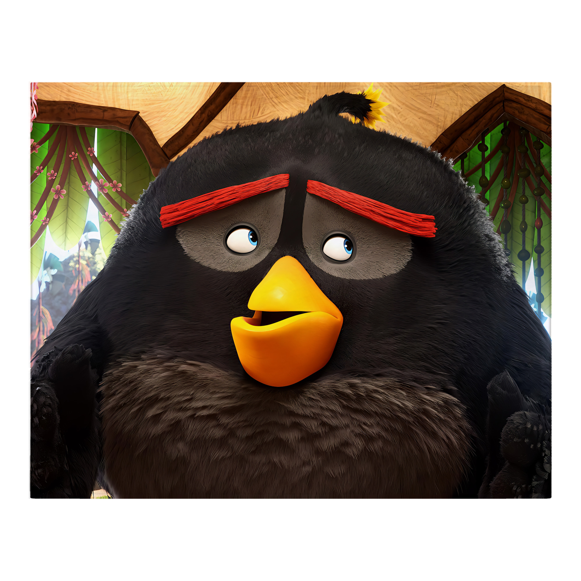 （画像用） Angry Birds アングリーバード フランネルブランケット・多サイズ対応（横型）
