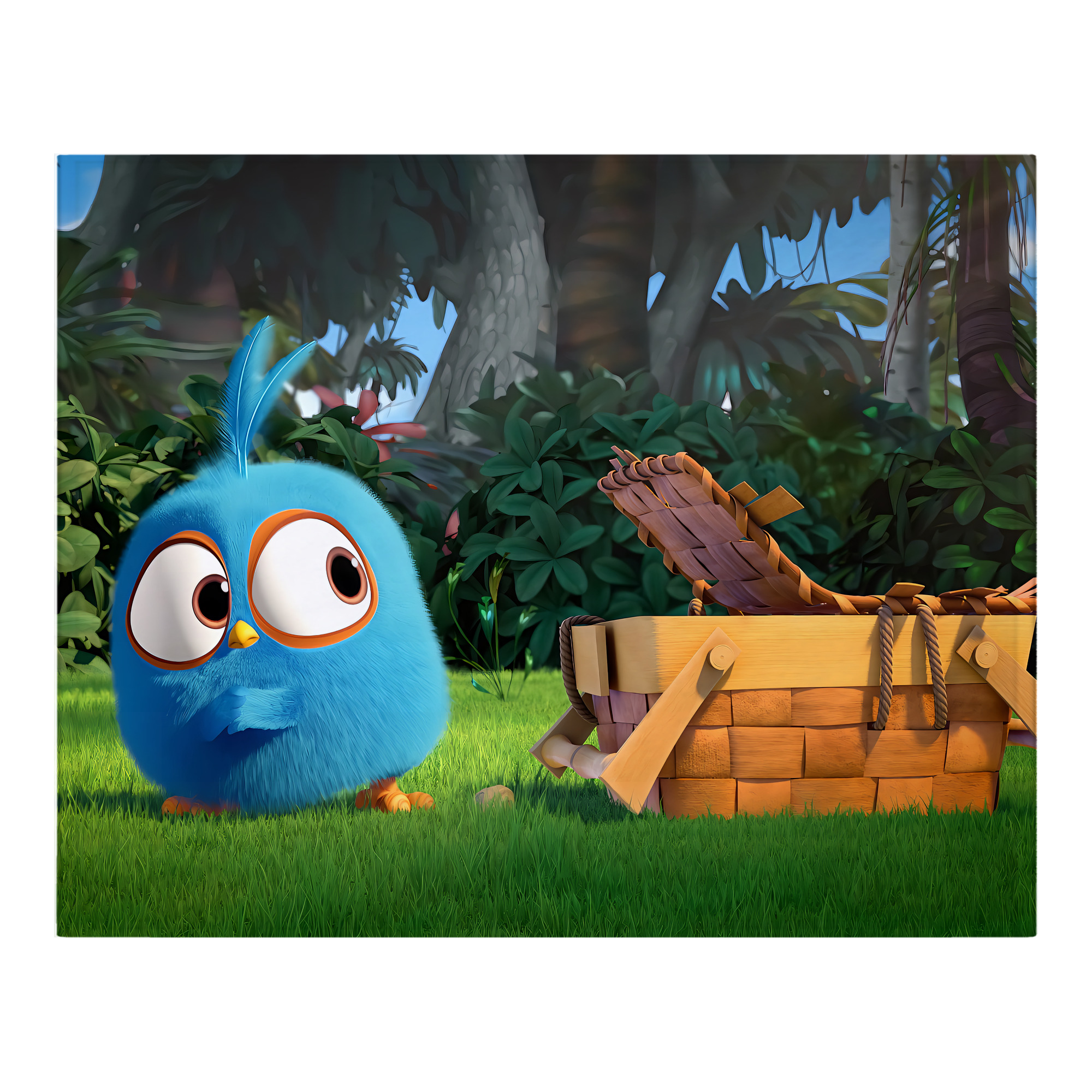 （画像用） Angry Birds アングリーバード フランネルブランケット・多サイズ対応（横型）