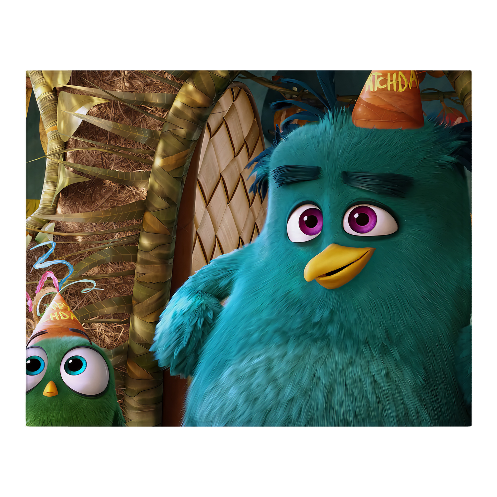（画像用） Angry Birds アングリーバード フランネルブランケット・多サイズ対応（横型）
