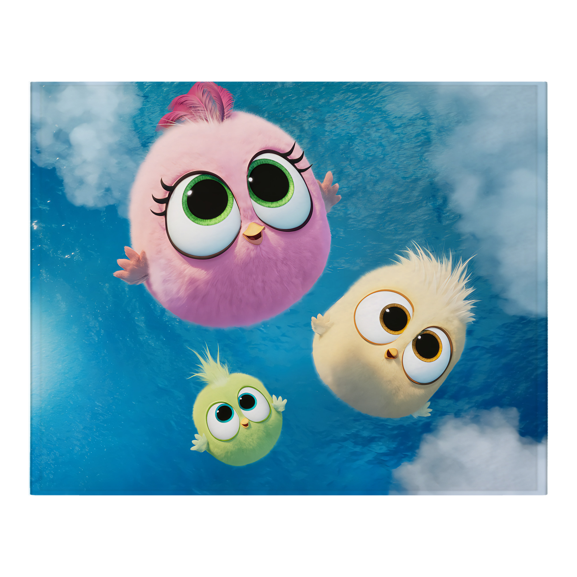 （画像用） Angry Birds アングリーバード フランネルブランケット・多サイズ対応（横型）
