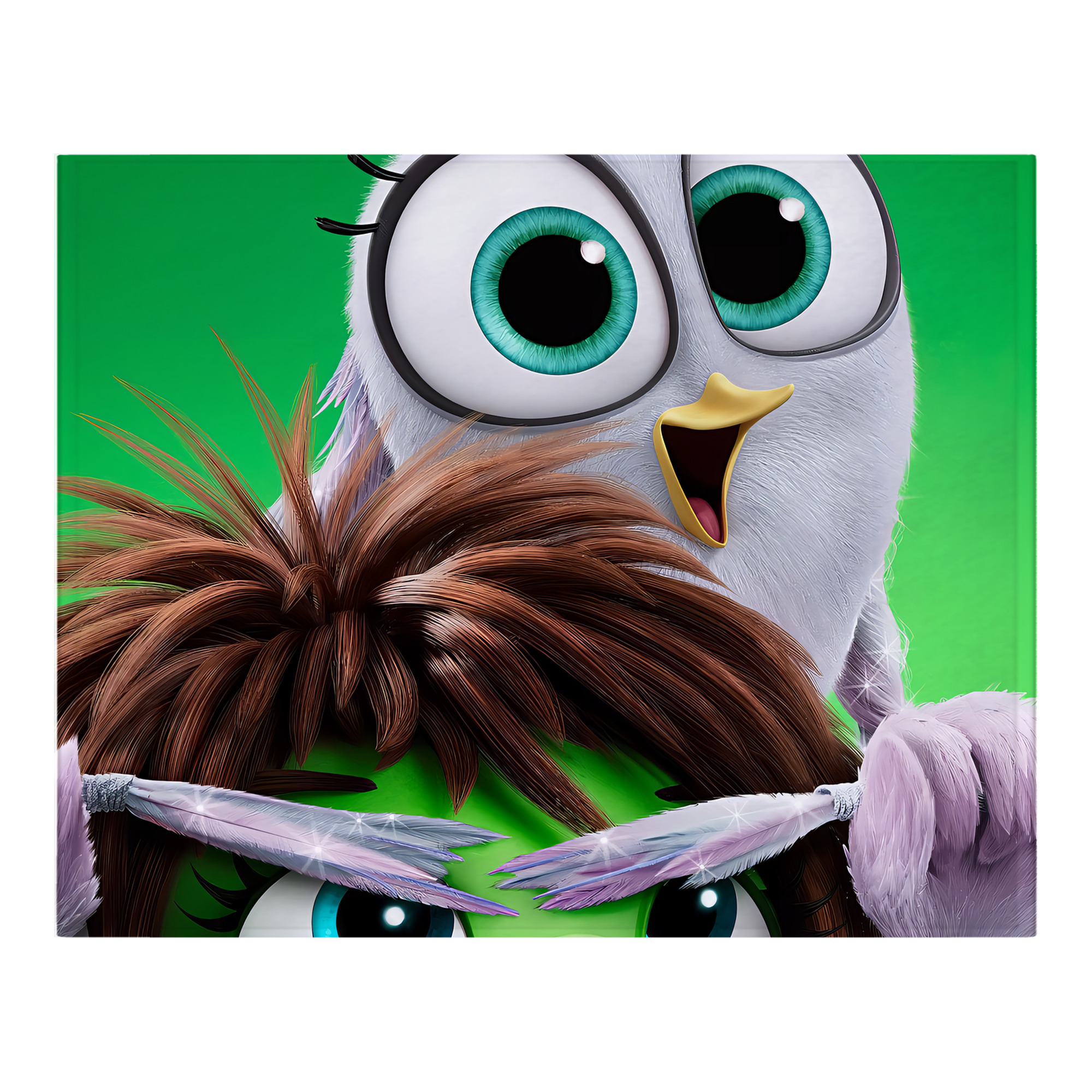 （画像用） Angry Birds アングリーバード フランネルブランケット・多サイズ対応（横型）