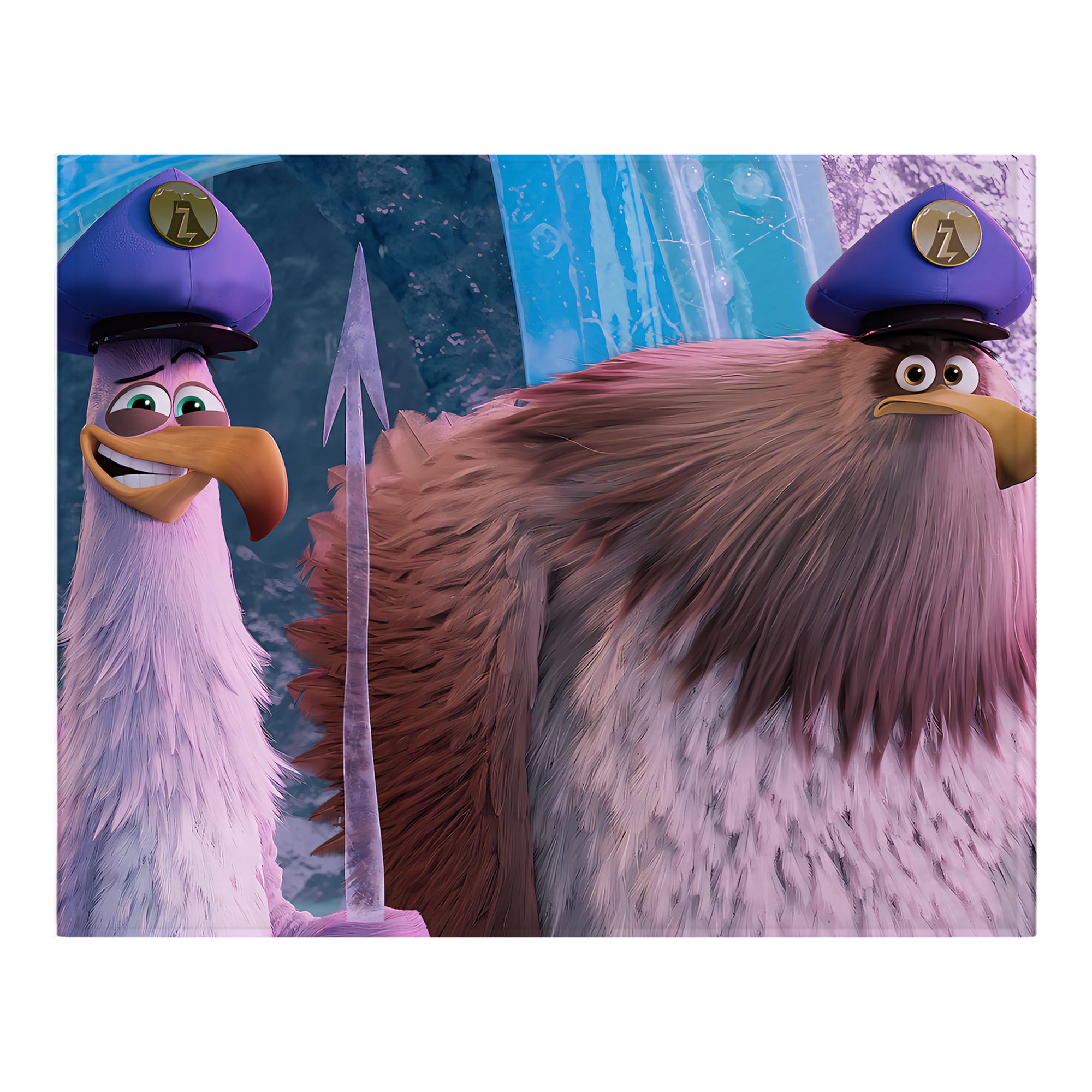（画像用） Angry Birds アングリーバード フランネルブランケット・多サイズ対応（横型）