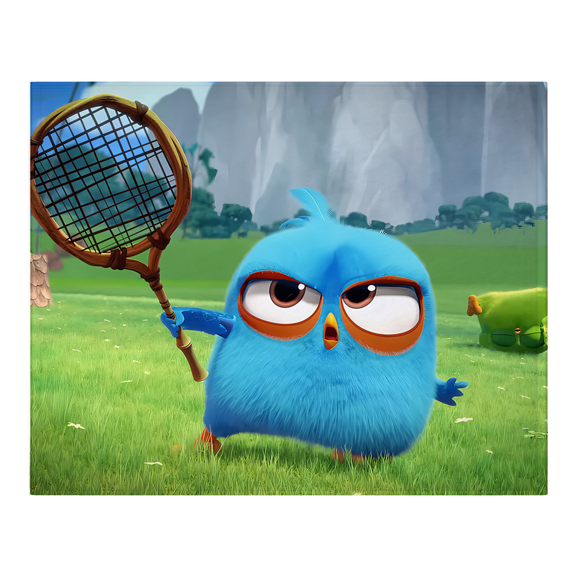（画像用） Angry Birds アングリーバード フランネルブランケット・多サイズ対応（横型）
