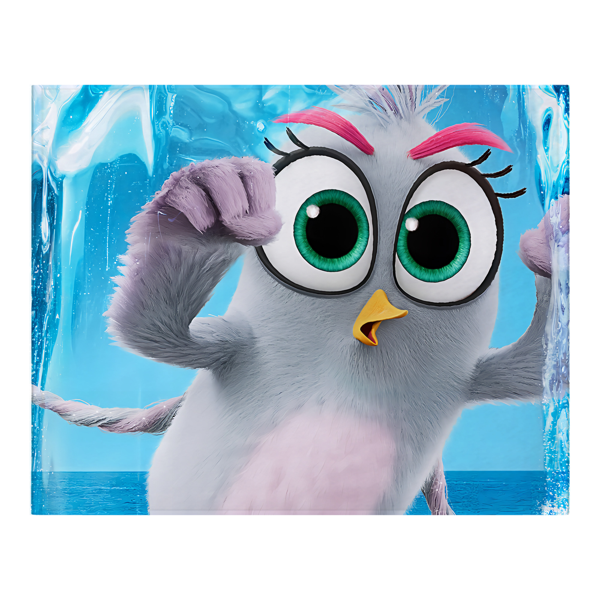 （画像用） Angry Birds アングリーバード フランネルブランケット・多サイズ対応（横型）