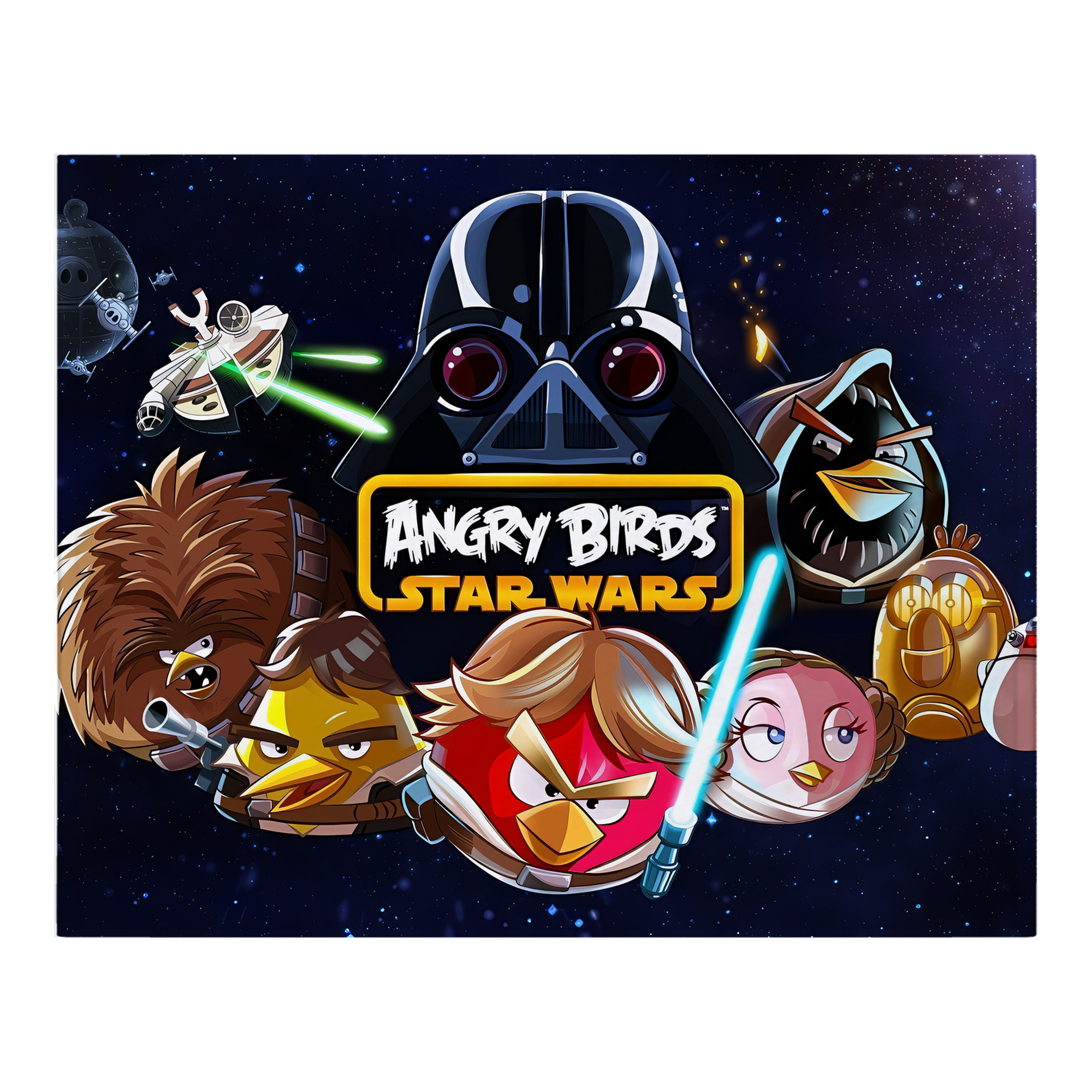 （画像用） Angry Birds アングリーバード フランネルブランケット・多サイズ対応（横型）