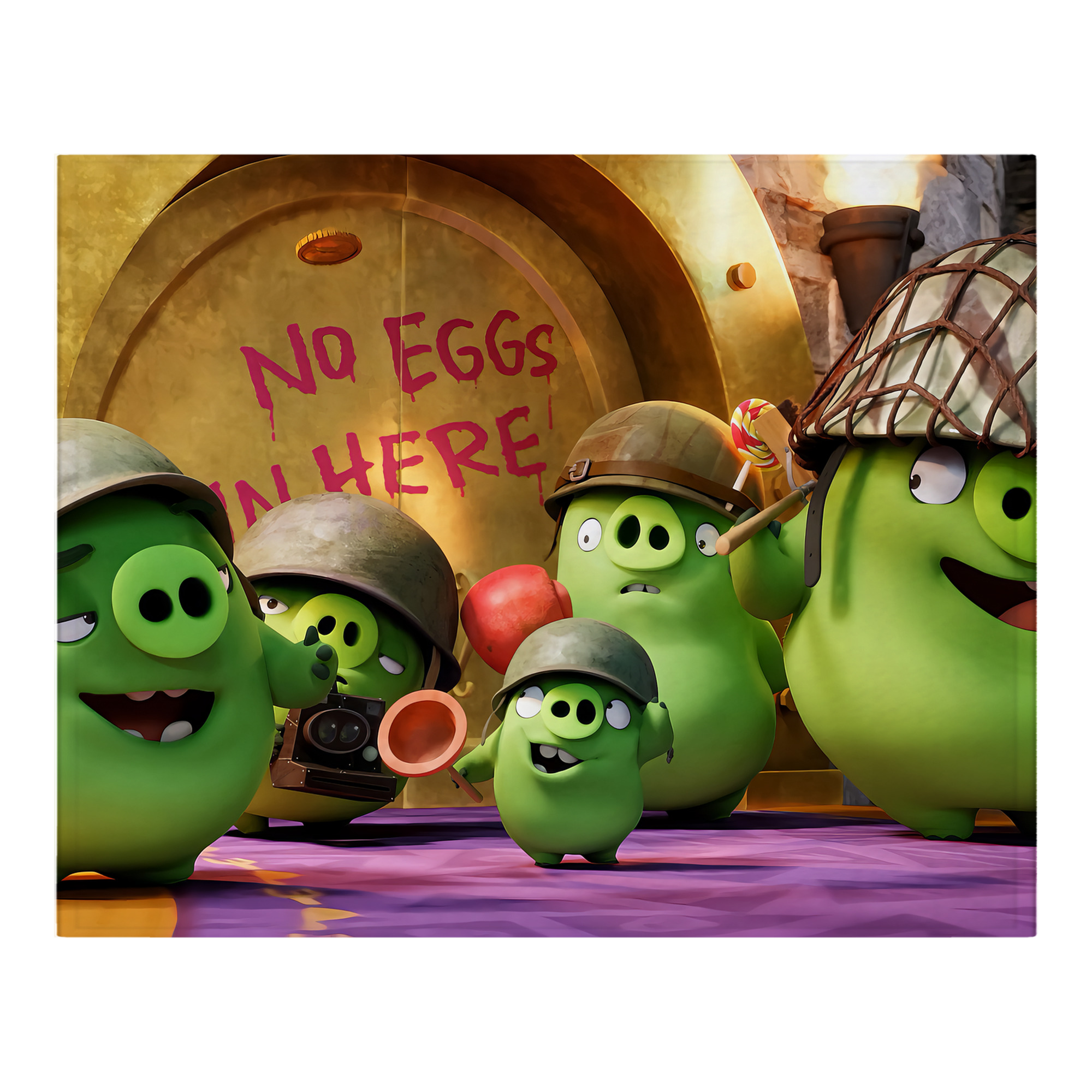 （画像用） Angry Birds アングリーバード フランネルブランケット・多サイズ対応（横型）
