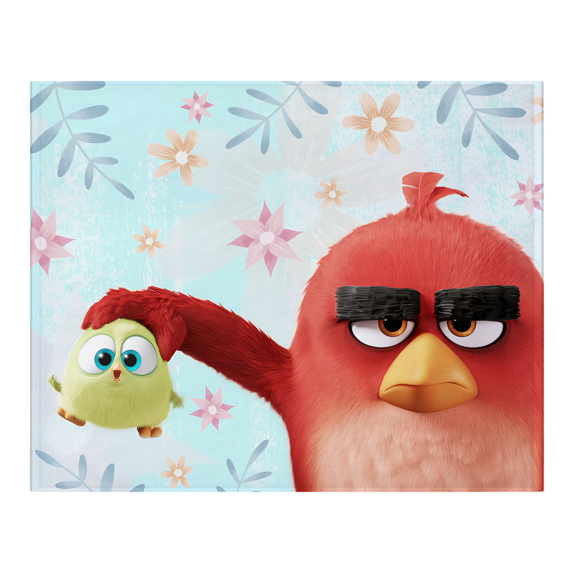 （画像用） Angry Birds アングリーバード フランネルブランケット・多サイズ対応（横型）