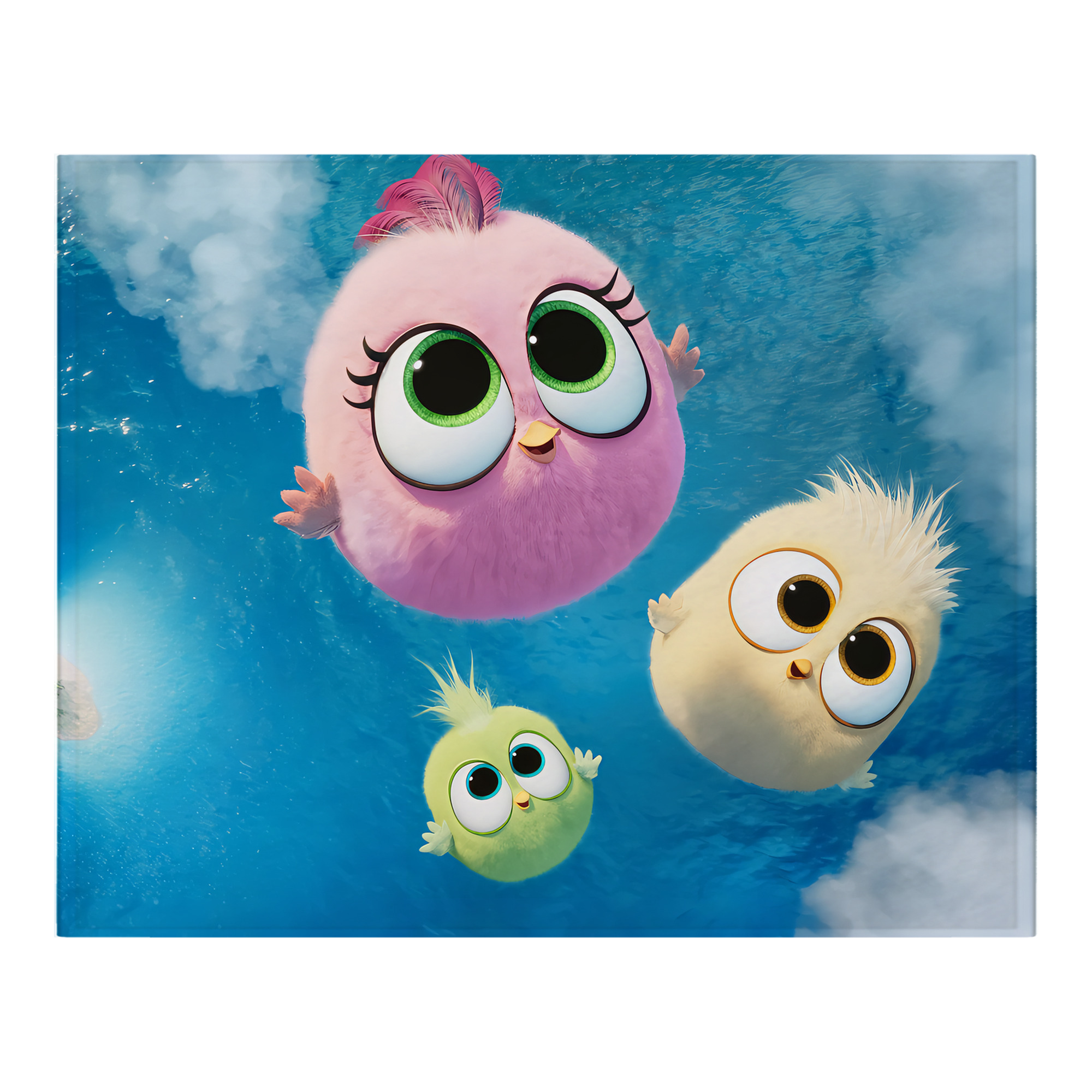 （画像用） Angry Birds アングリーバード フランネルブランケット・多サイズ対応（横型）