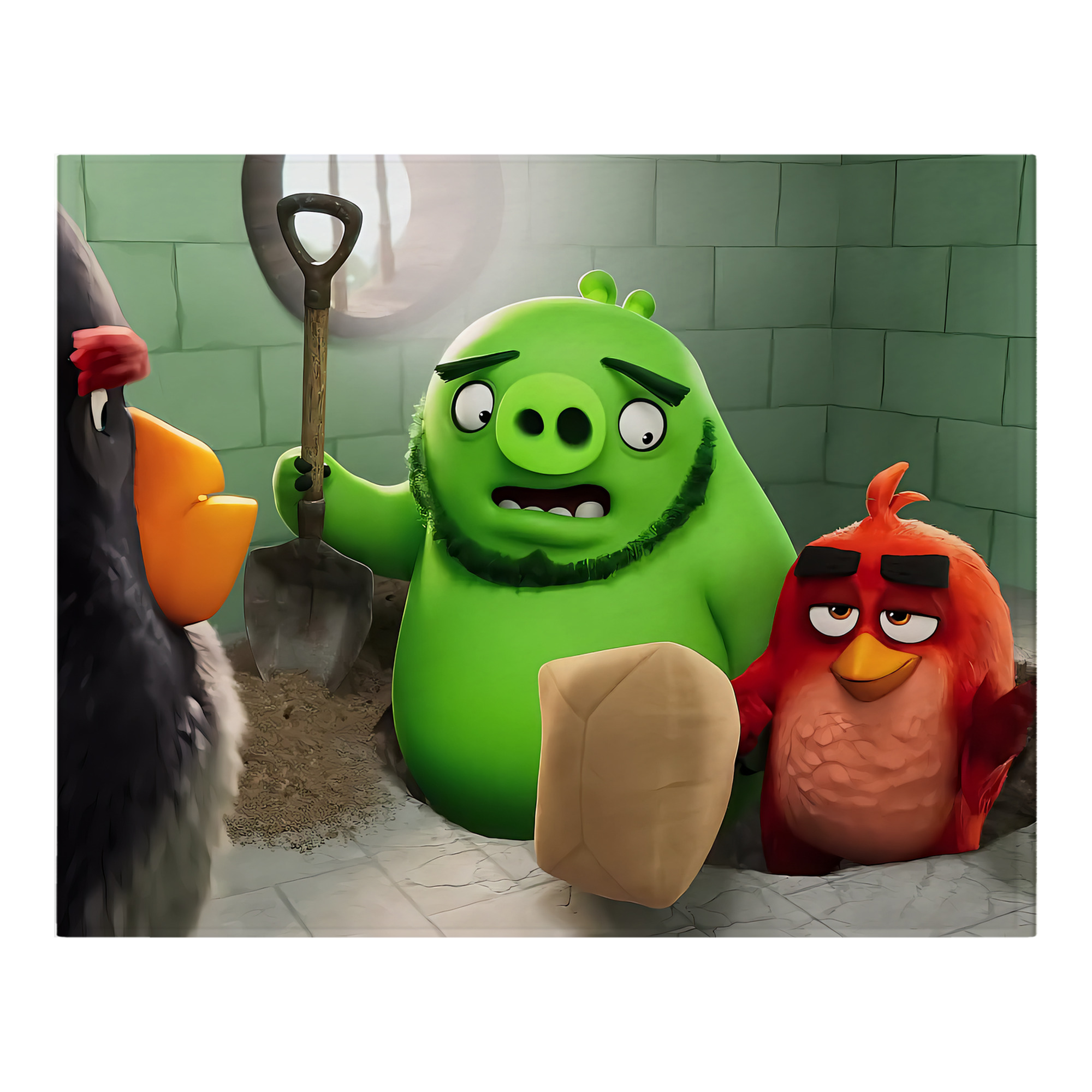 （画像用） Angry Birds アングリーバード フランネルブランケット・多サイズ対応（横型）