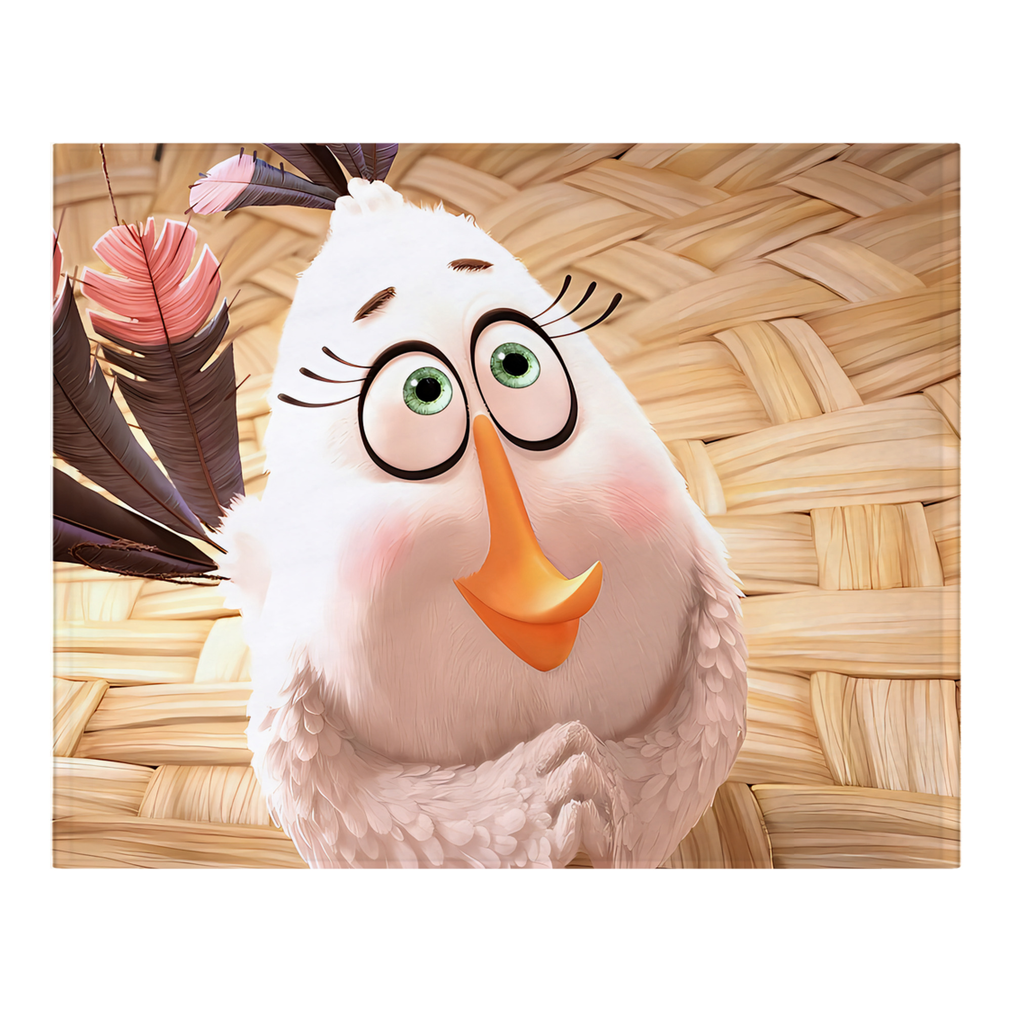 （画像用） Angry Birds アングリーバード フランネルブランケット・多サイズ対応（横型）