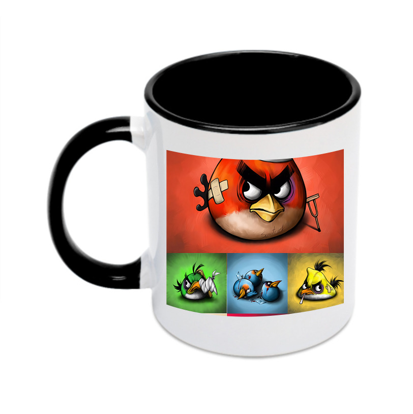 （画像用） Angry Birds アングリーバード カラーマグカップ