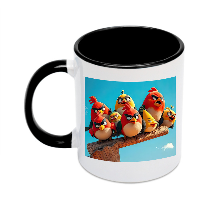 （画像用） Angry Birds アングリーバード カラーマグカップ