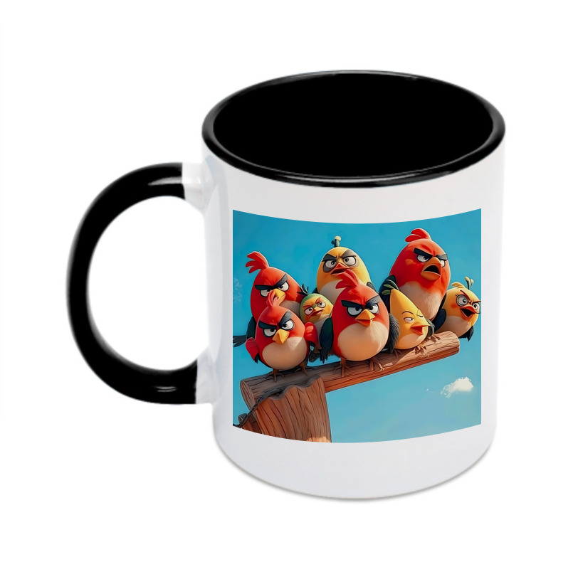（画像用） Angry Birds アングリーバード カラーマグカップ