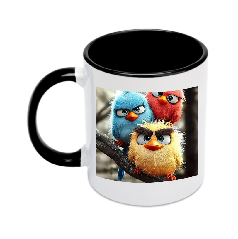 （画像用） Angry Birds アングリーバード カラーマグカップ
