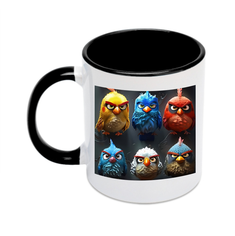 （画像用） Angry Birds アングリーバード カラーマグカップ