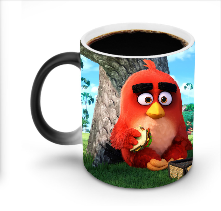 （画像用） Angry Birds アングリーバード 温度変色マグカップ